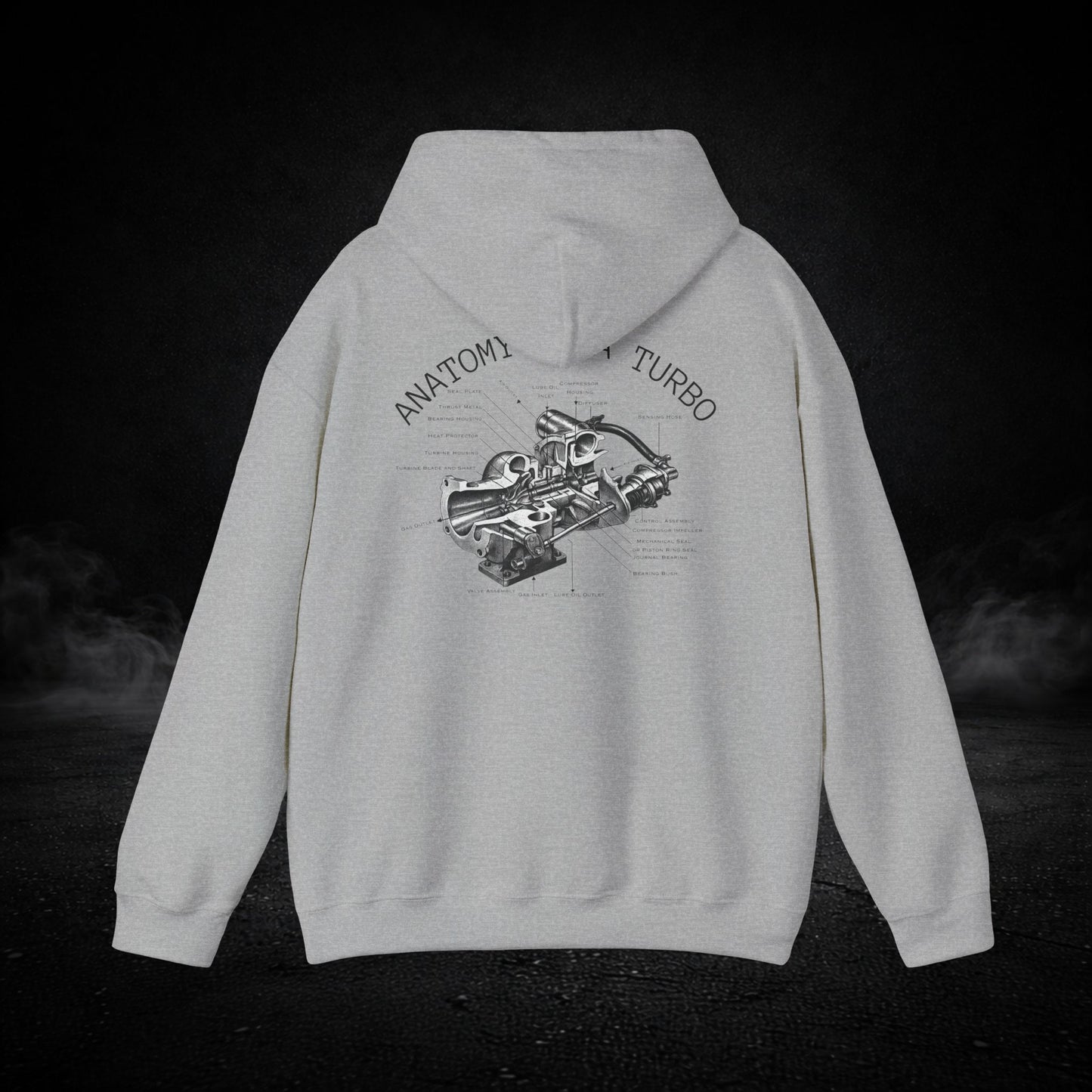Turbo Anatomy Graphic Hoodie