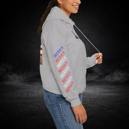 'Merica Muscle Car Graphic Hoodie