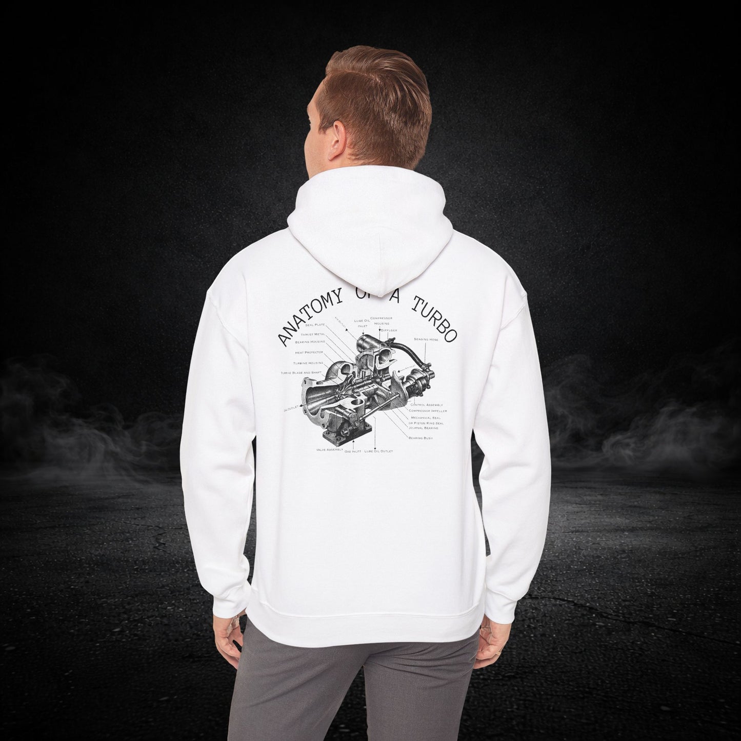 Turbo Anatomy Graphic Hoodie