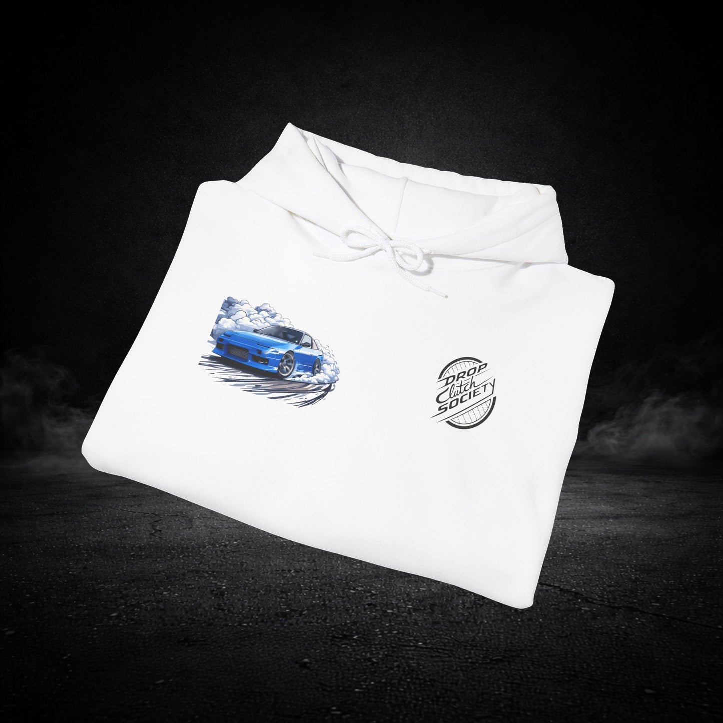 Blue Drifter - Graphic Hoodie