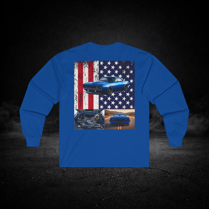 'Merica Muscle Car Long Sleeve