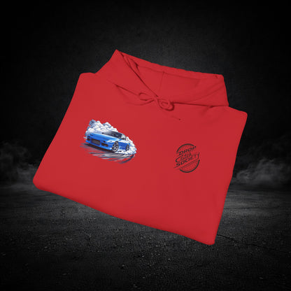 Blue Drifter - Graphic Hoodie