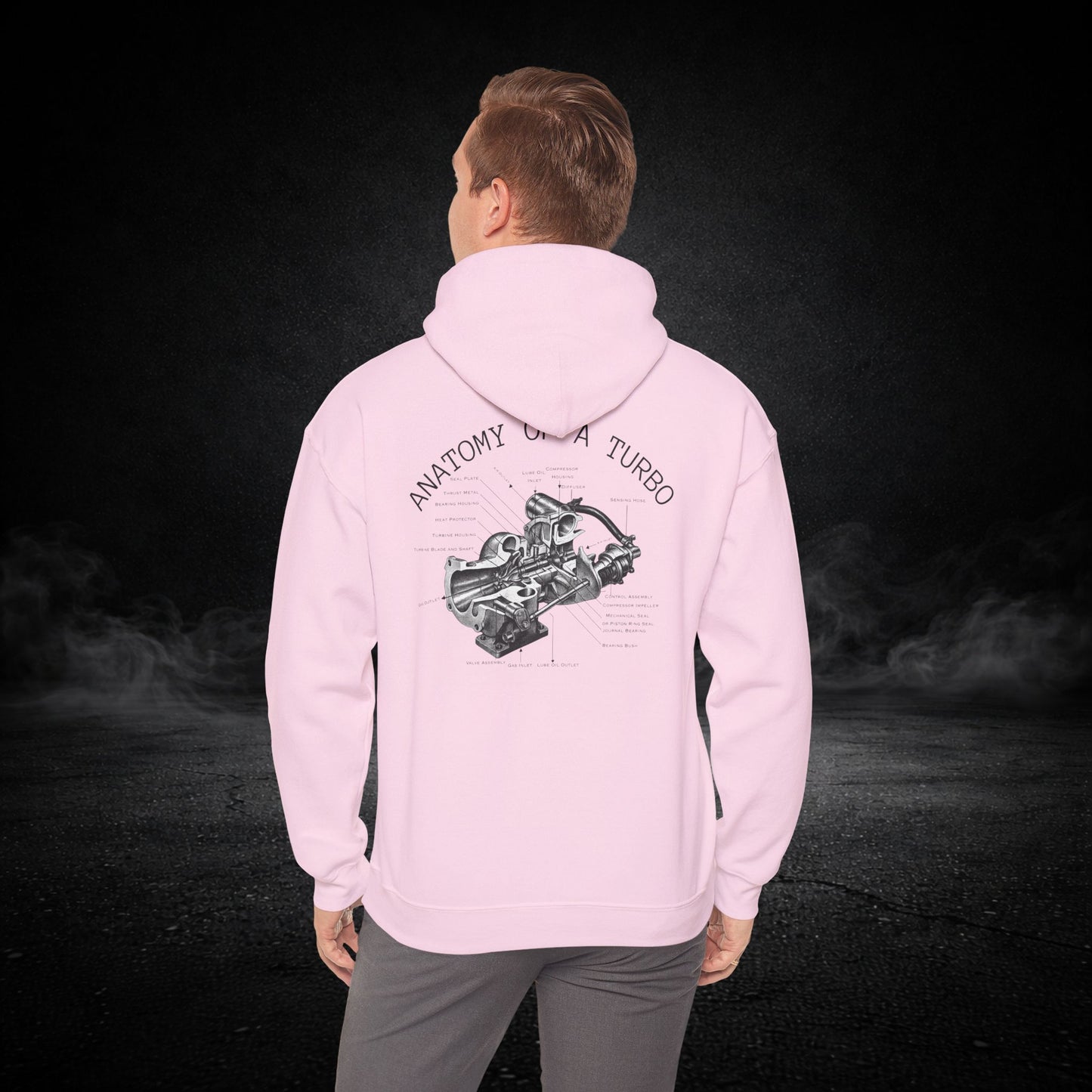 Turbo Anatomy Graphic Hoodie