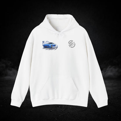 Blue Drifter - Graphic Hoodie