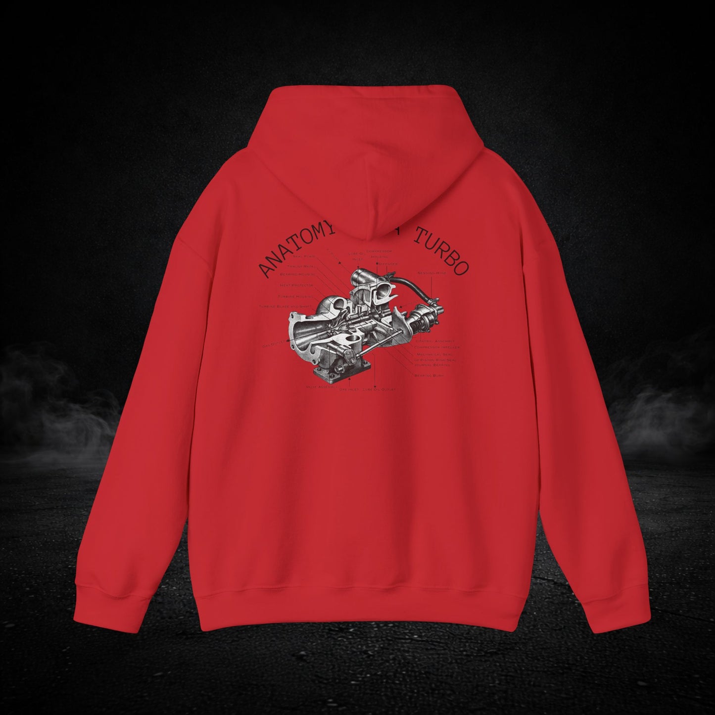 Turbo Anatomy Graphic Hoodie