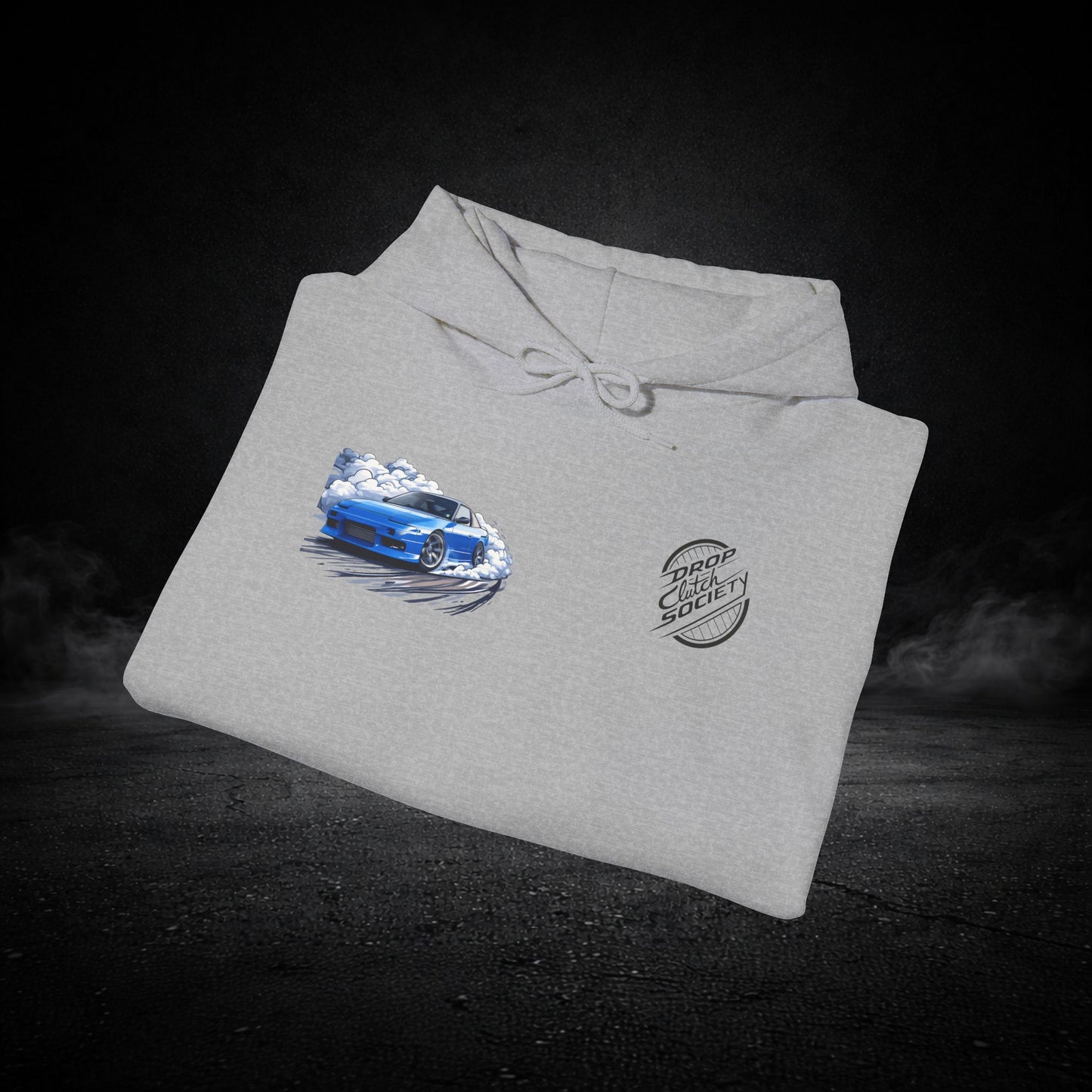 Blue Drifter - Graphic Hoodie