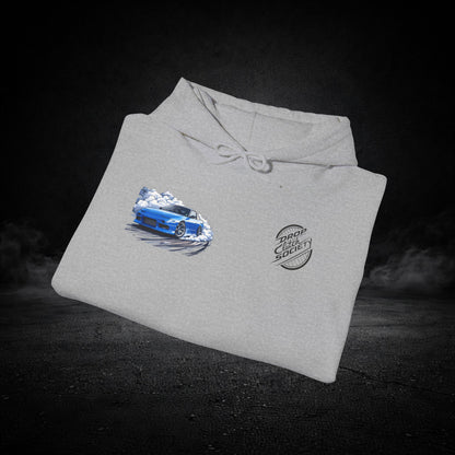 Blue Drifter - Graphic Hoodie