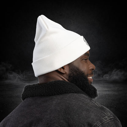 Drop Clutch Society Embroidered Knit Beanie