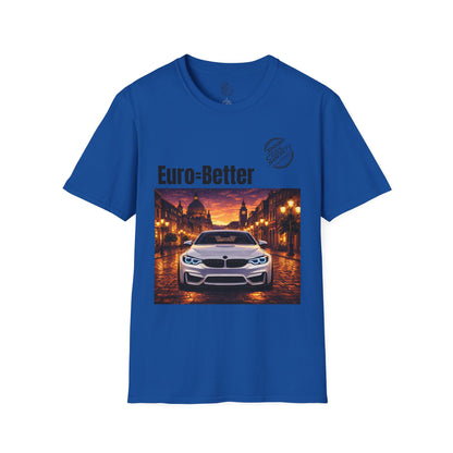 Euro-Better Car T-Shirt — European Sports Sedan Graphic Tee