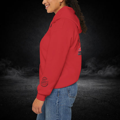 JDM Forever Hoodie — Red Sports Car Graphic Streetwear