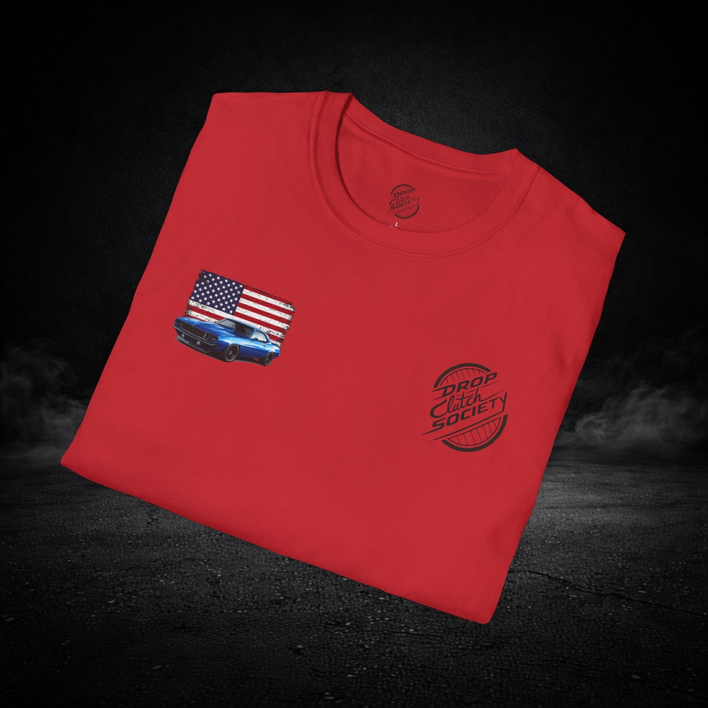 'Merica Muscle Car Graphic Tee Shirt