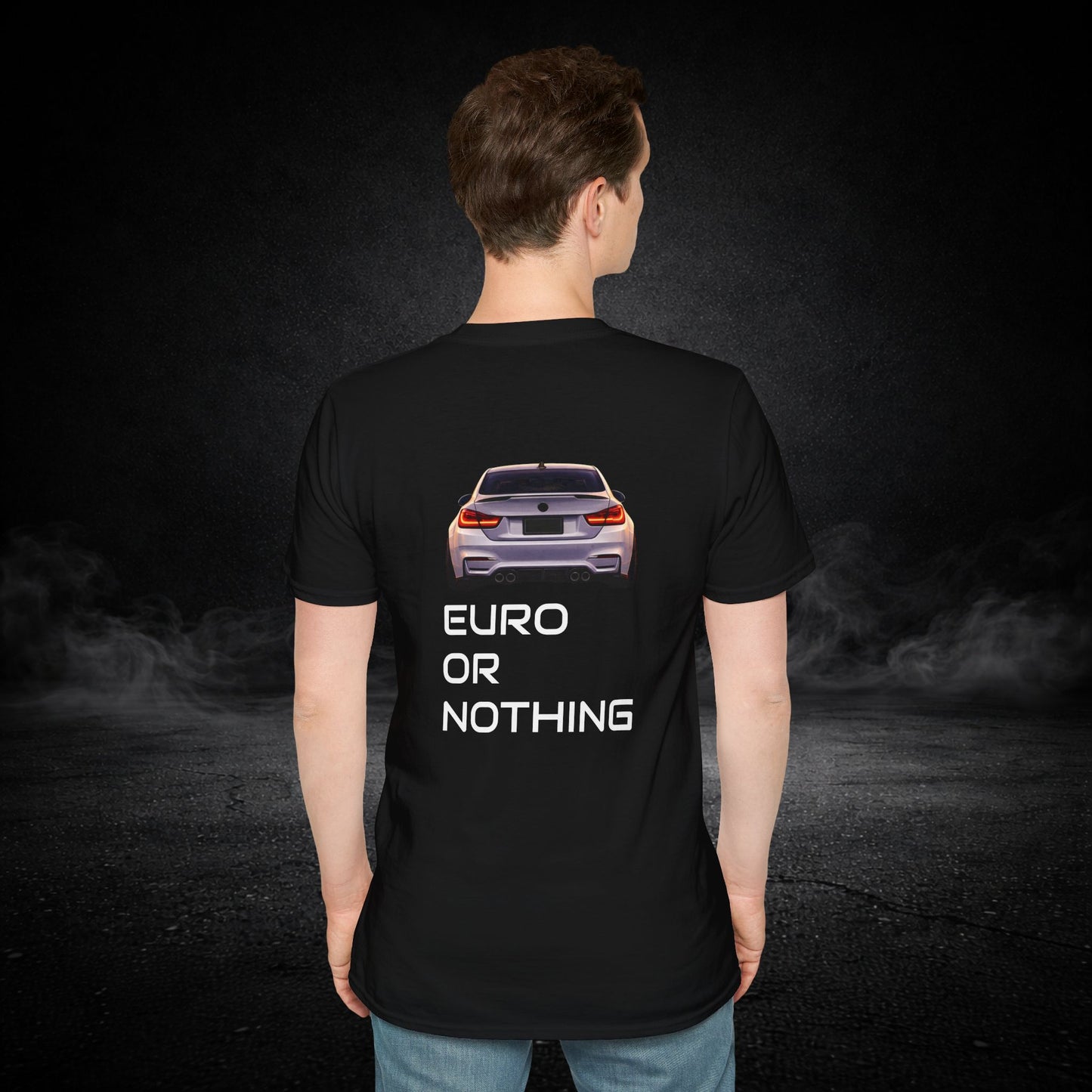 "EURO OR NOTHING" Graphic Tee-Shirt