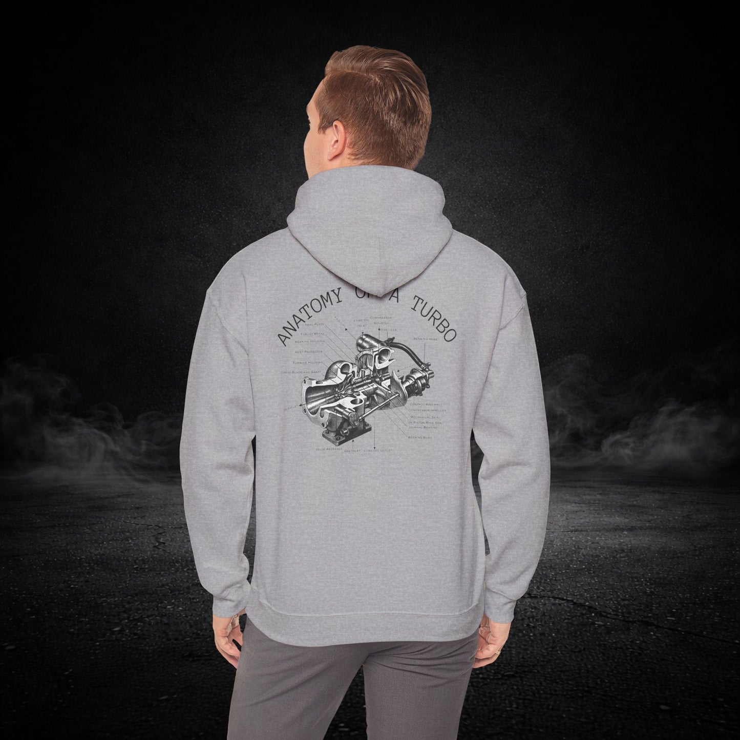 Turbo Anatomy Graphic Hoodie