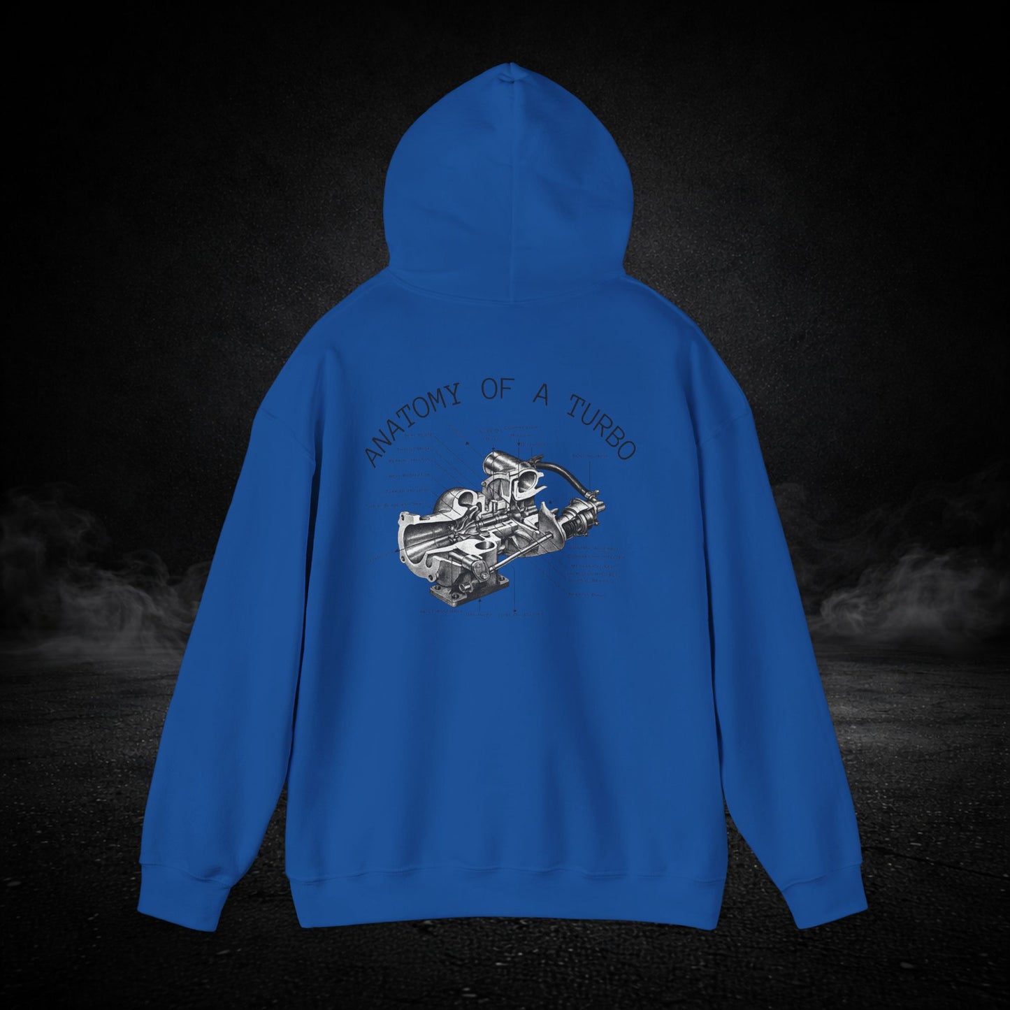 Turbo Anatomy Graphic Hoodie