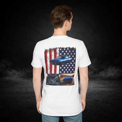 'Merica Muscle Car Graphic Tee Shirt