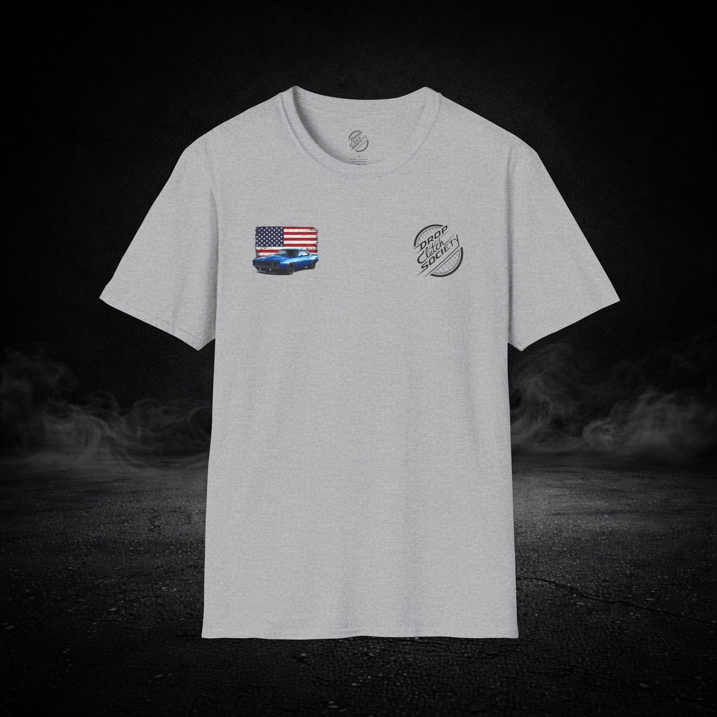 'Merica Muscle Car Graphic Tee Shirt