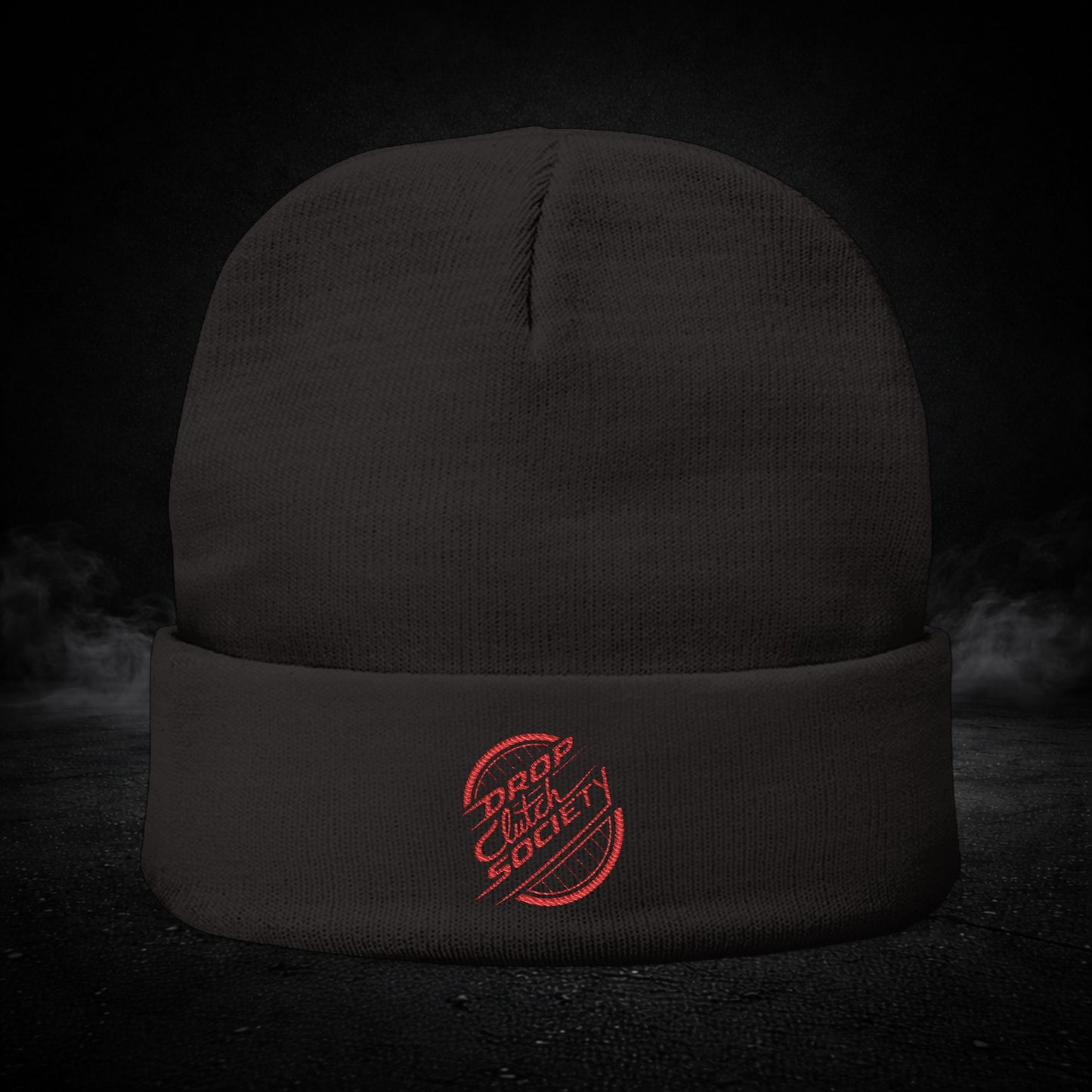 Drop Clutch Society Beanie (Limited Edition Red Logo)