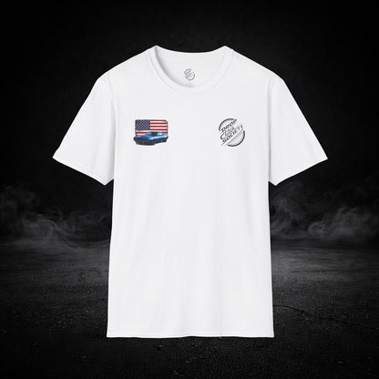 'Merica Muscle Car Graphic Tee Shirt