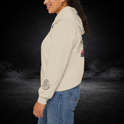 JDM Forever Hoodie — Red Sports Car Graphic Streetwear