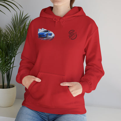 Blue Drifter - Graphic Hoodie
