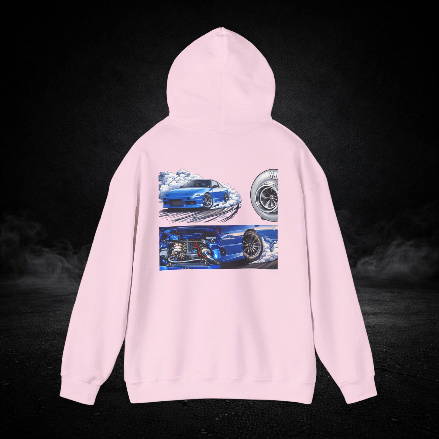 Blue Drifter - Graphic Hoodie