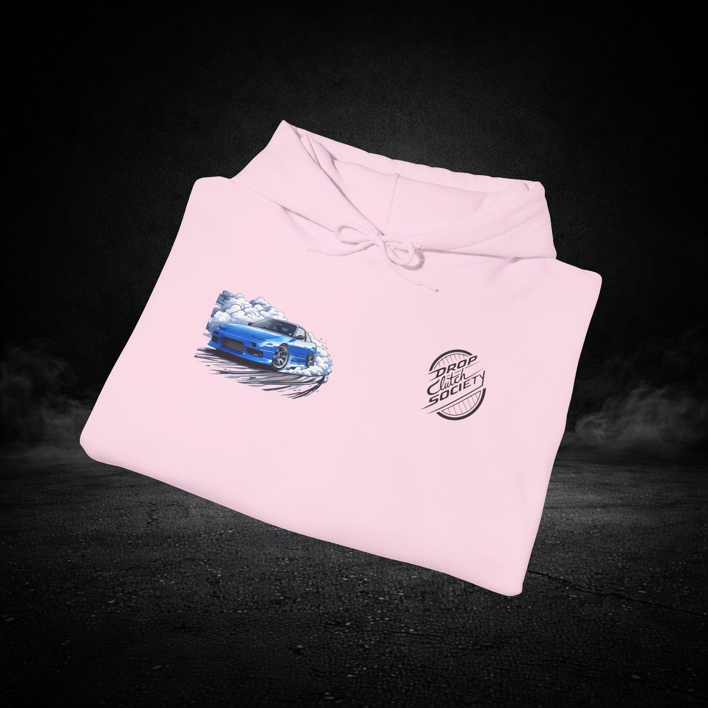 Blue Drifter - Graphic Hoodie