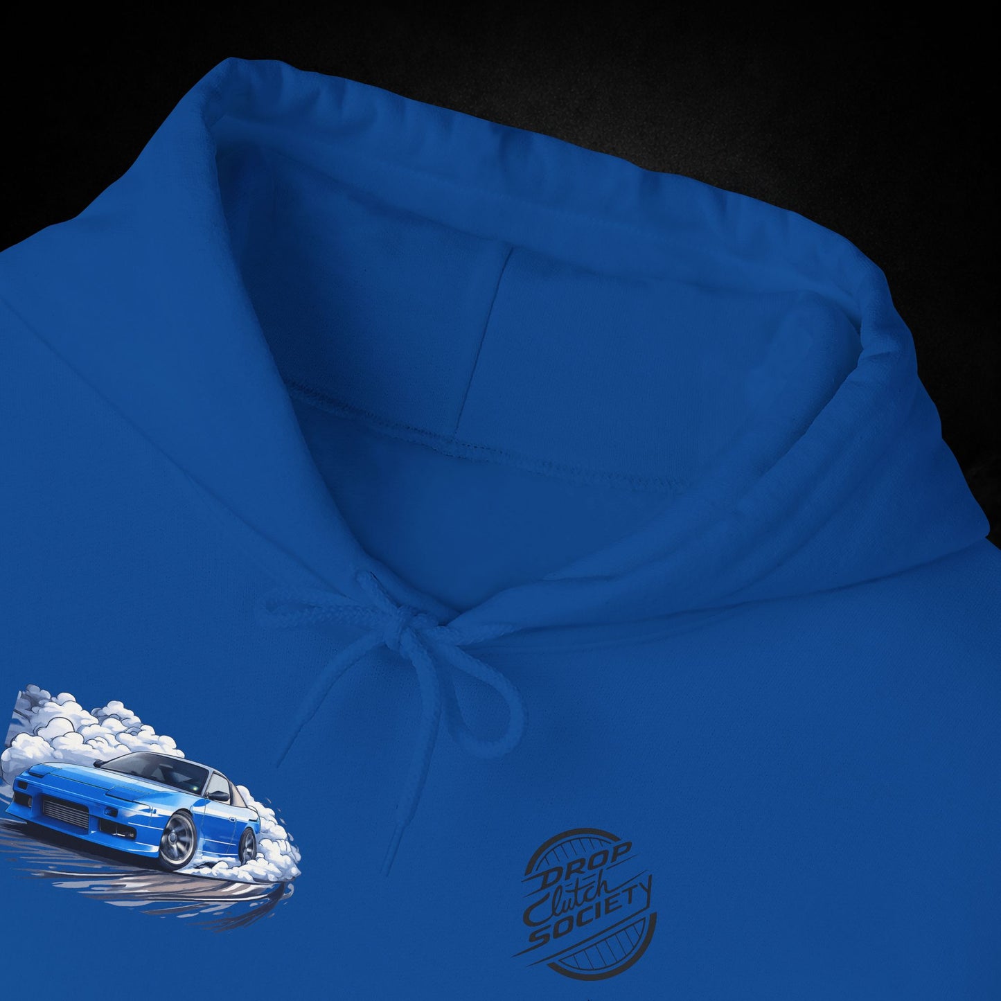 Blue Drifter - Graphic Hoodie