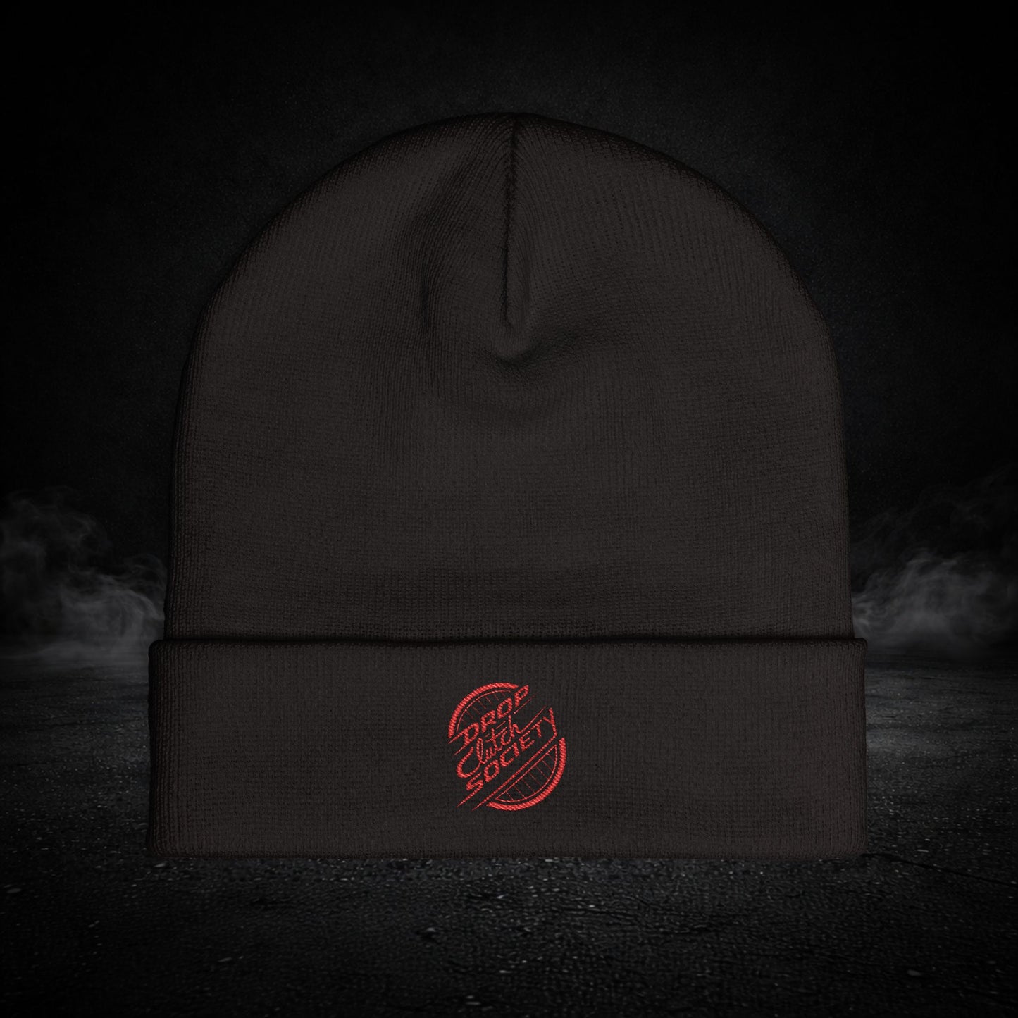 Drop Clutch Society Beanie (Limited Edition Red Logo)