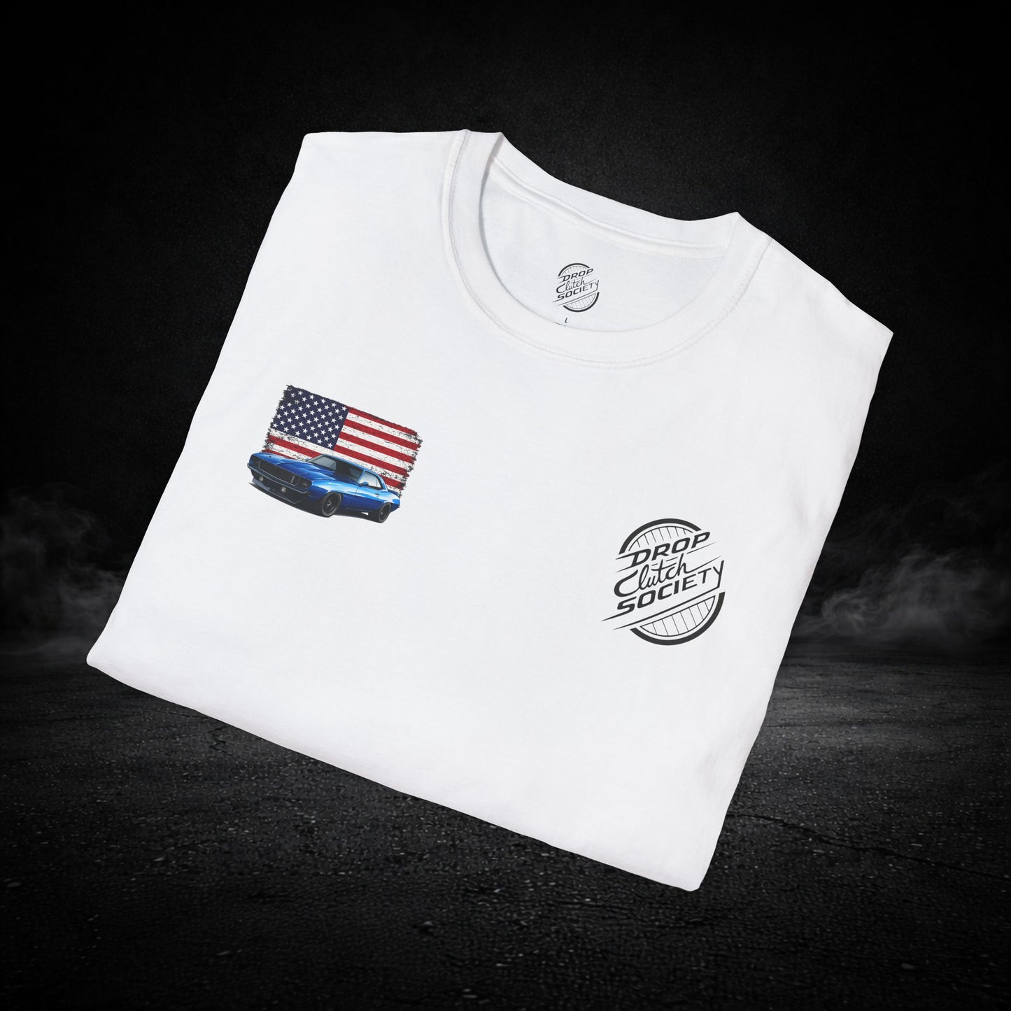 'Merica Muscle Car Graphic Tee Shirt