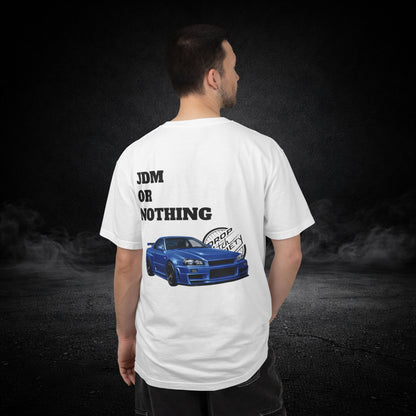 JDM Or Nothing T-shirt | Japanese Sports Car Graphic Tee
